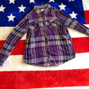 Vintage Arizona Jeans Purple Flannel